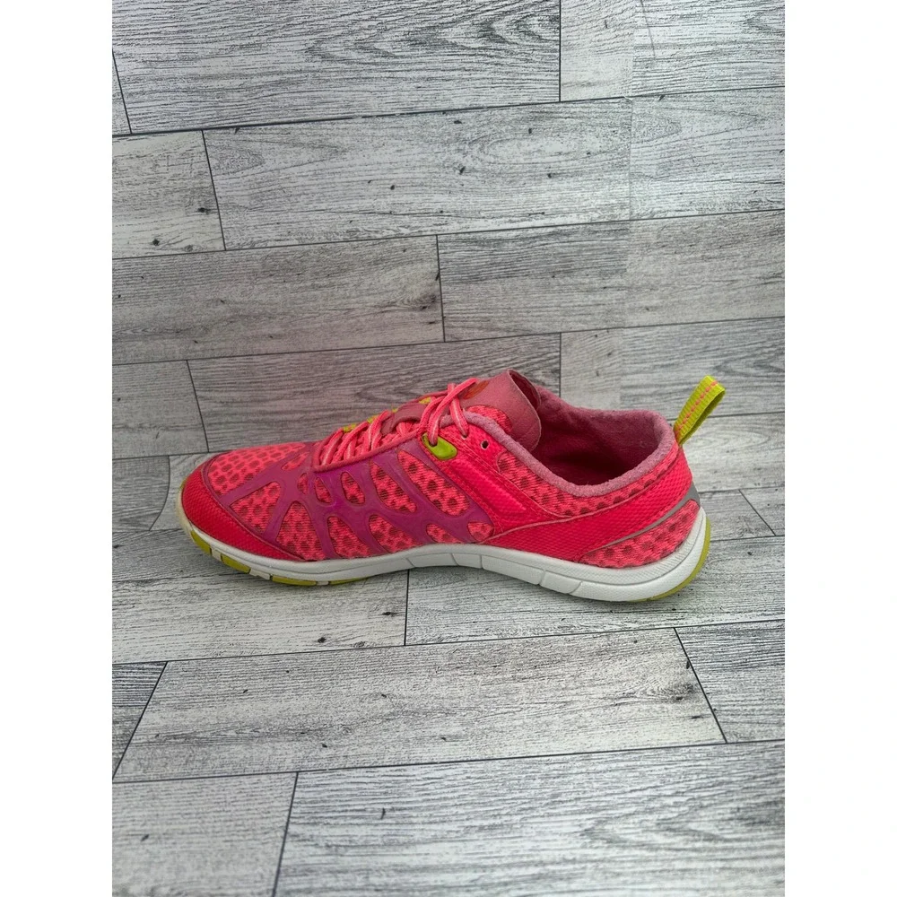 Merrell Mix Master Glide Pink Lime Trail Running Shoes Women Sz 6 J57320 Vibram